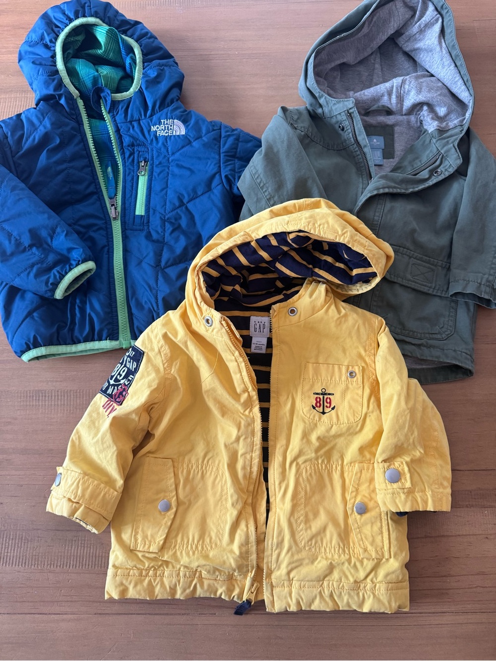 12-18 month old Jacket/ Coat Bundle! GAP, North Face